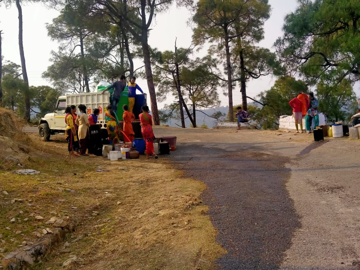 Water Crysis in Almora