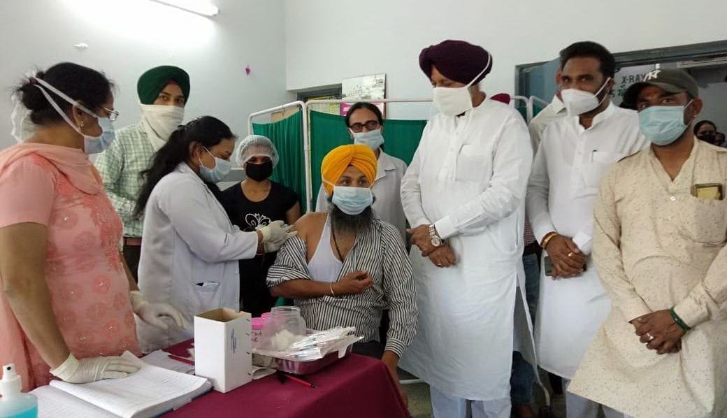 Health Minister Balbir Singh Sidhu reached Kurali, said- Corona speed up, but situation controlled