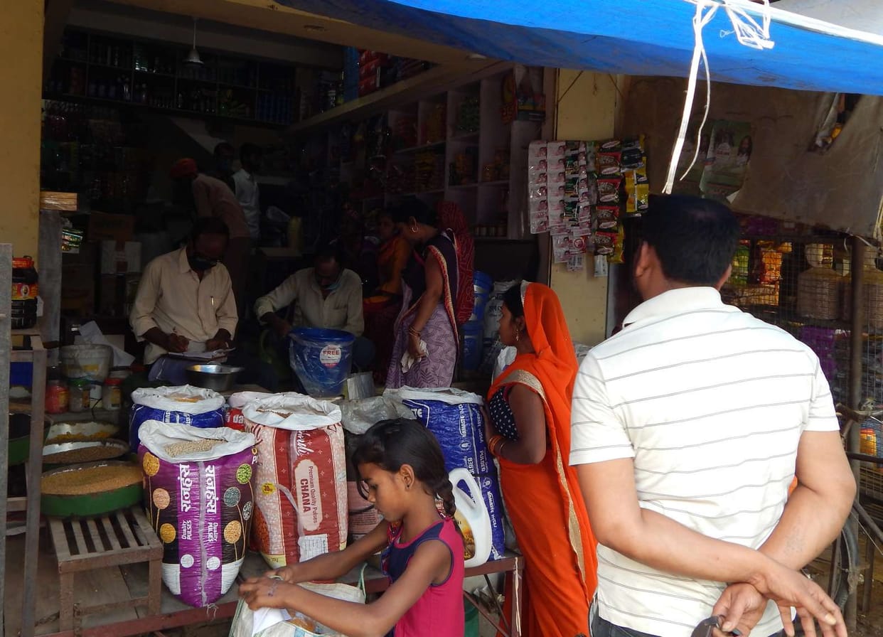 Night curfew in ballia
