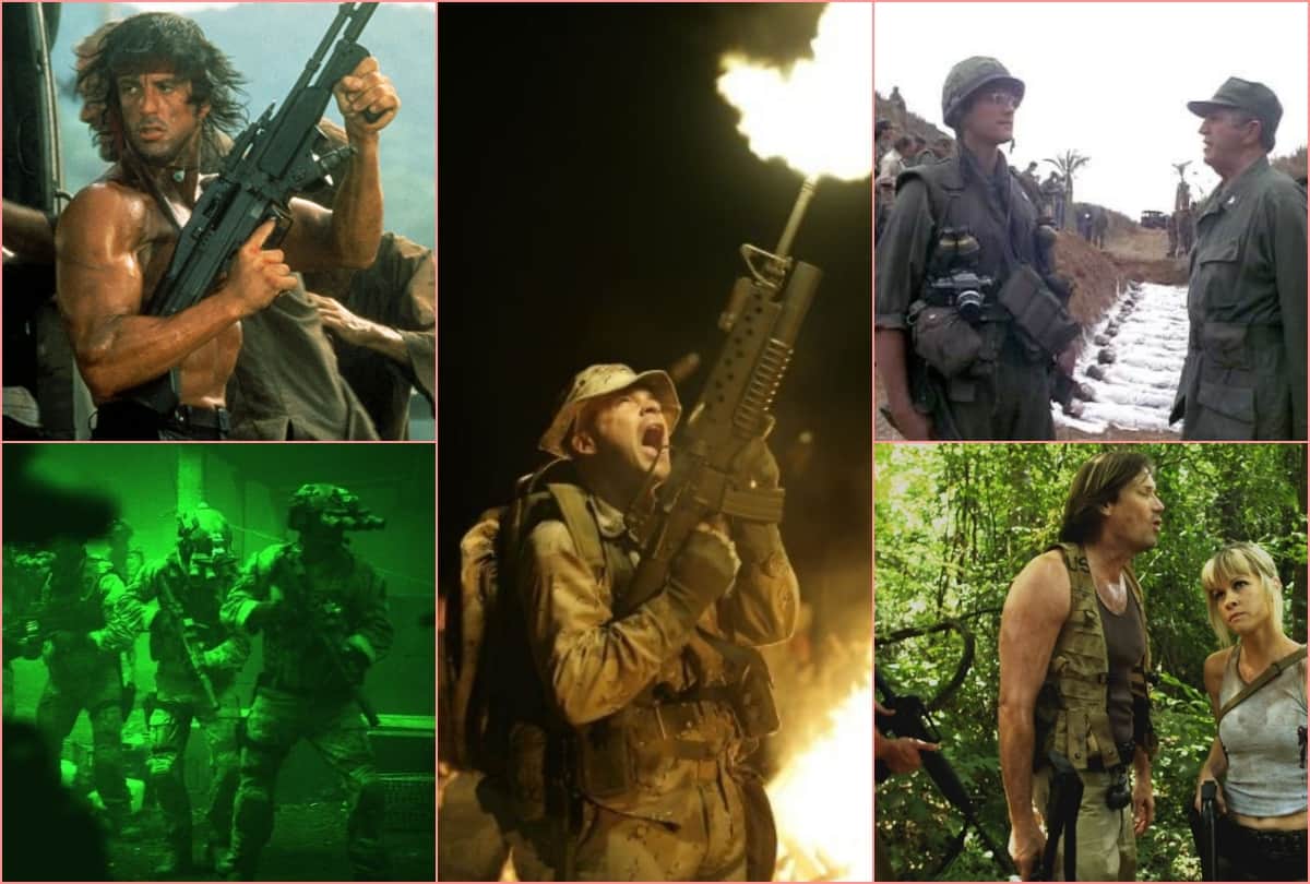 9 Hollywood action war military movies scenes totally wrong including top gun to Heartbreak Ridge and Navy SEALs