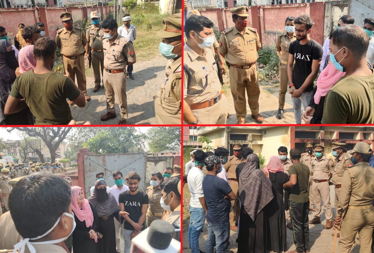 Boy died by electric shot during running away from terrace due to Fear of police in gorakhpur