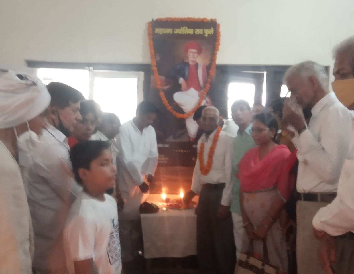 Mahatma Jyotiba Rao Phule's birth anniversary Muzaffarnagar