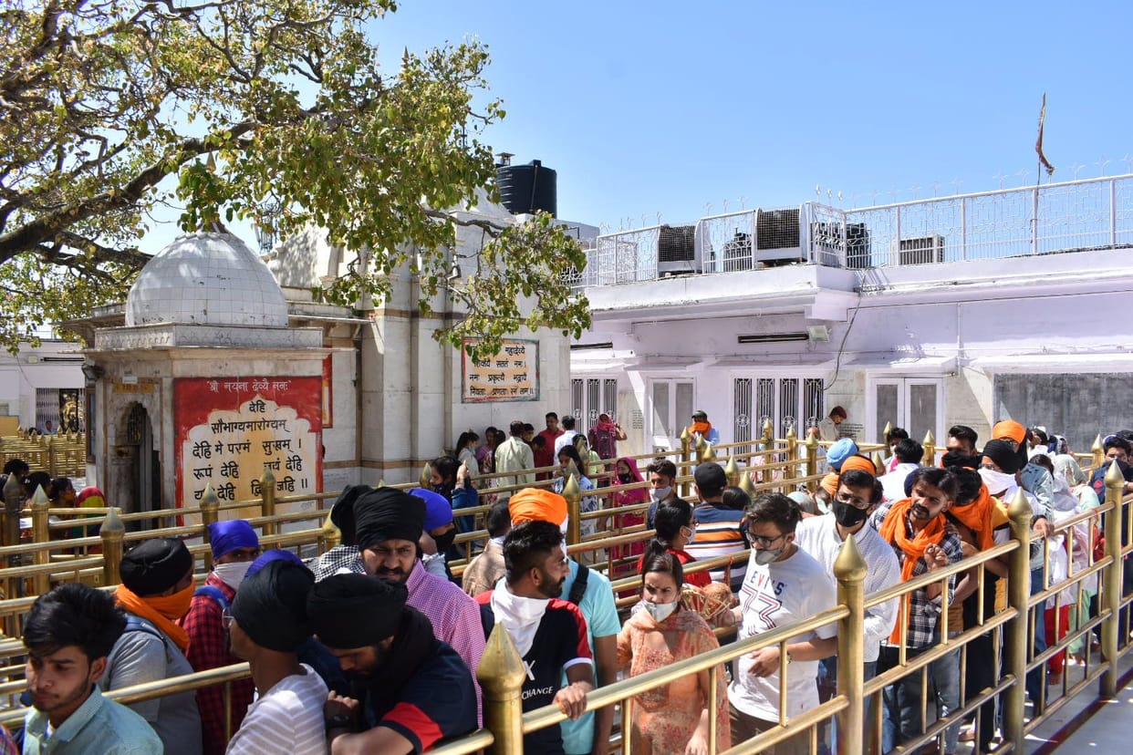 chetra navratray in nainadevi temple