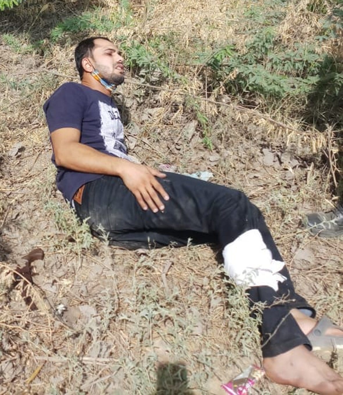 Alcohol smuggler caught in an encounter