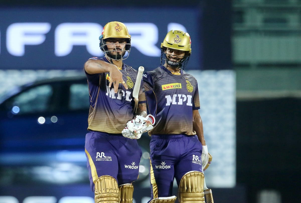 Brown Munde Nitish Rana explains his half century celebration after KKR win vs SRH