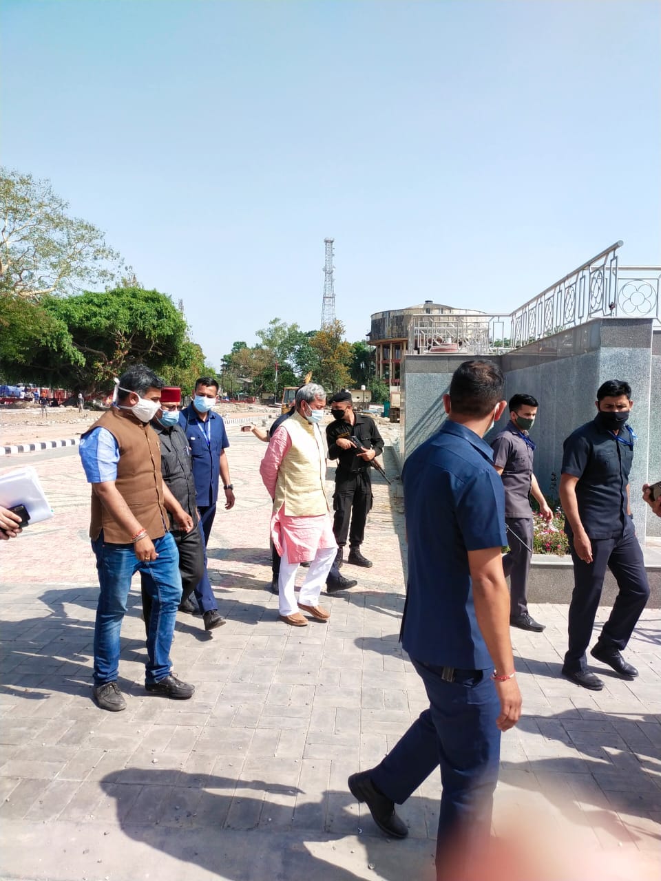 dehradun news: cm tirath singh rawat inspected doon smart city work, watch photos