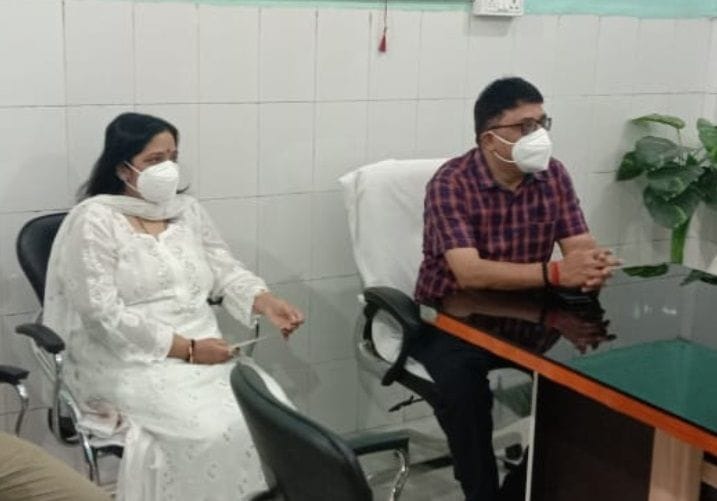 SSP couple gets Corona vaccine installed