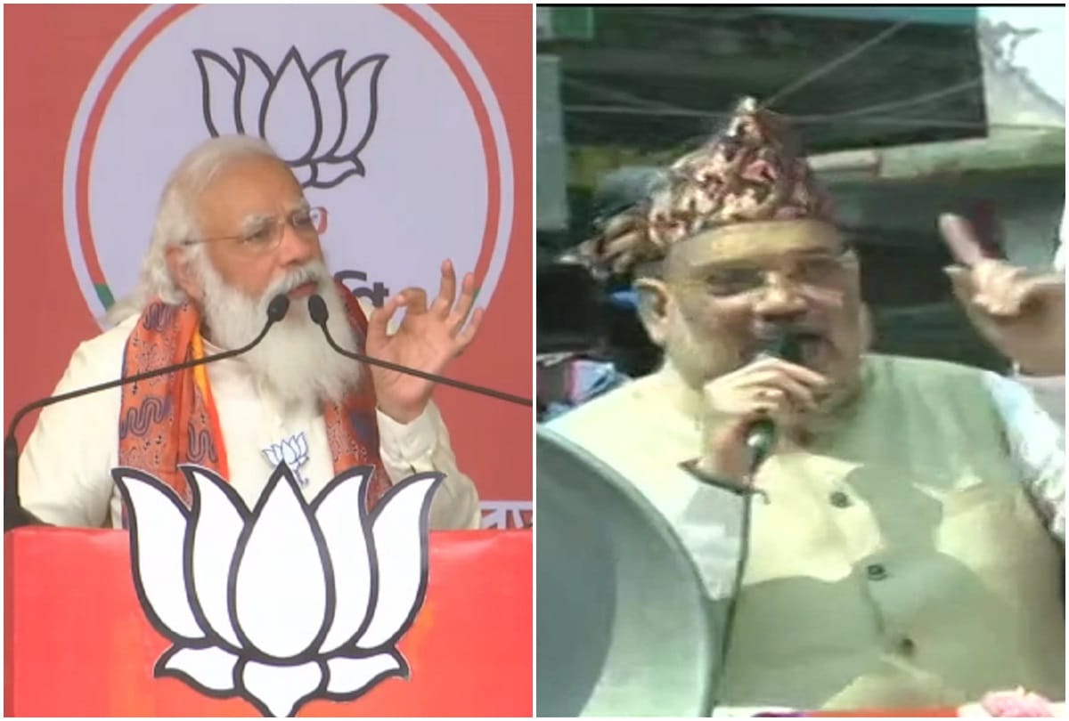 west bengal assembly election 2021 prime minister modi and home minister amit shah will hold several rallies