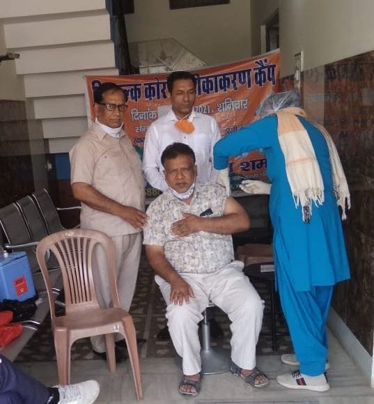 Second most vaccination in the district, 4453 people given dose at 70 centers