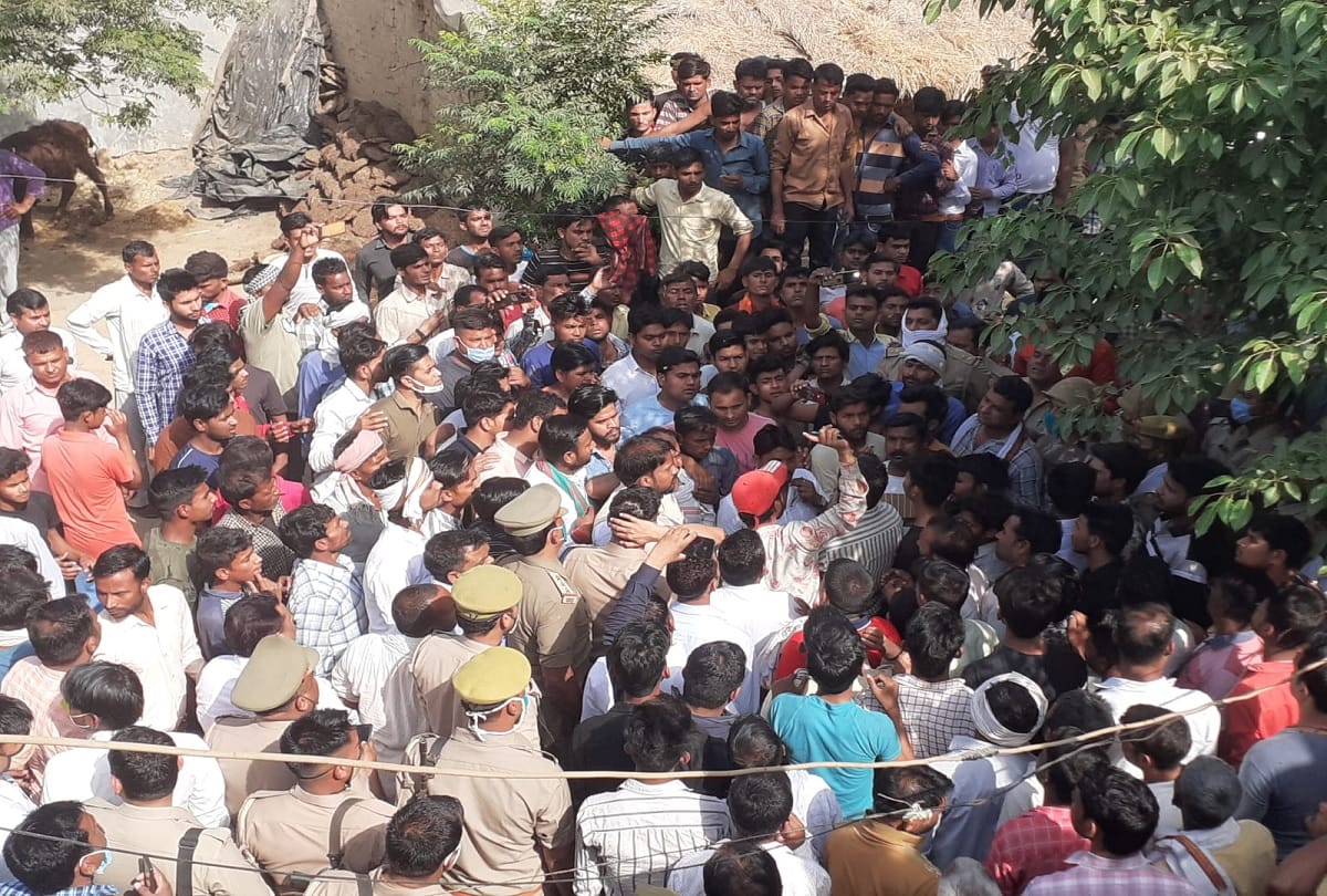 father of a missing girl commits suicide clash broke between police and locals