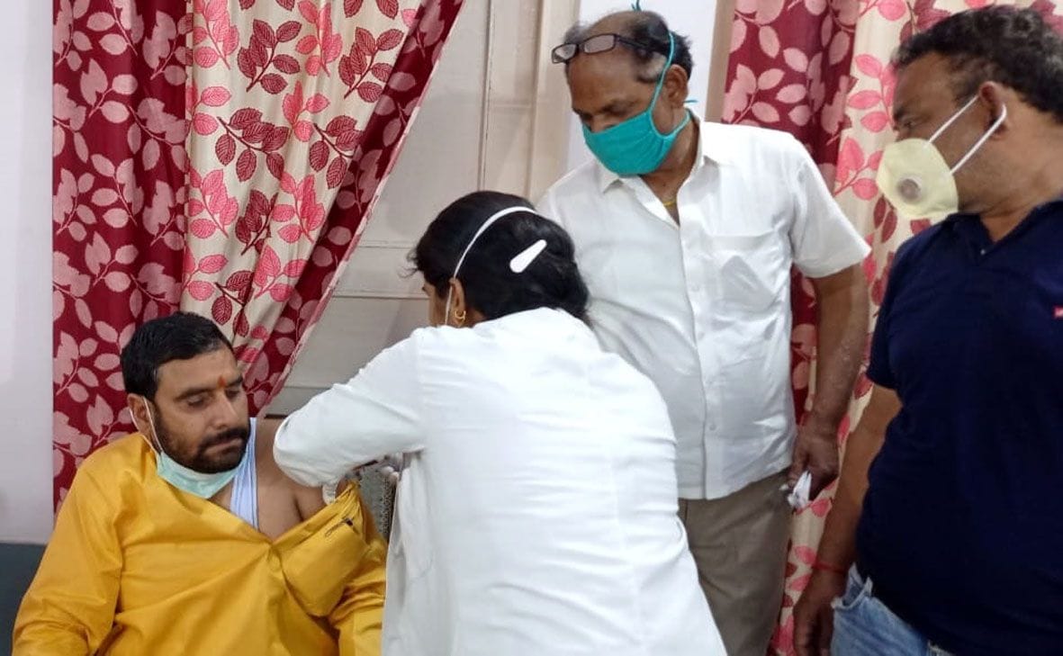 62 people Covid Positive in aligarh