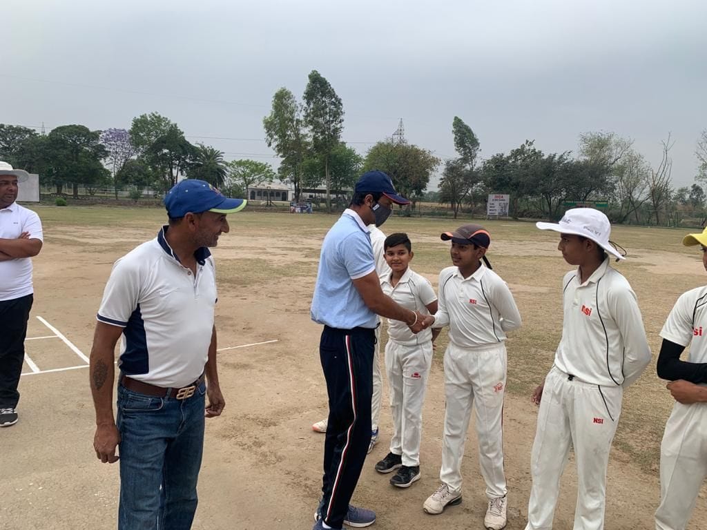 Chandigarh won by paras bowling