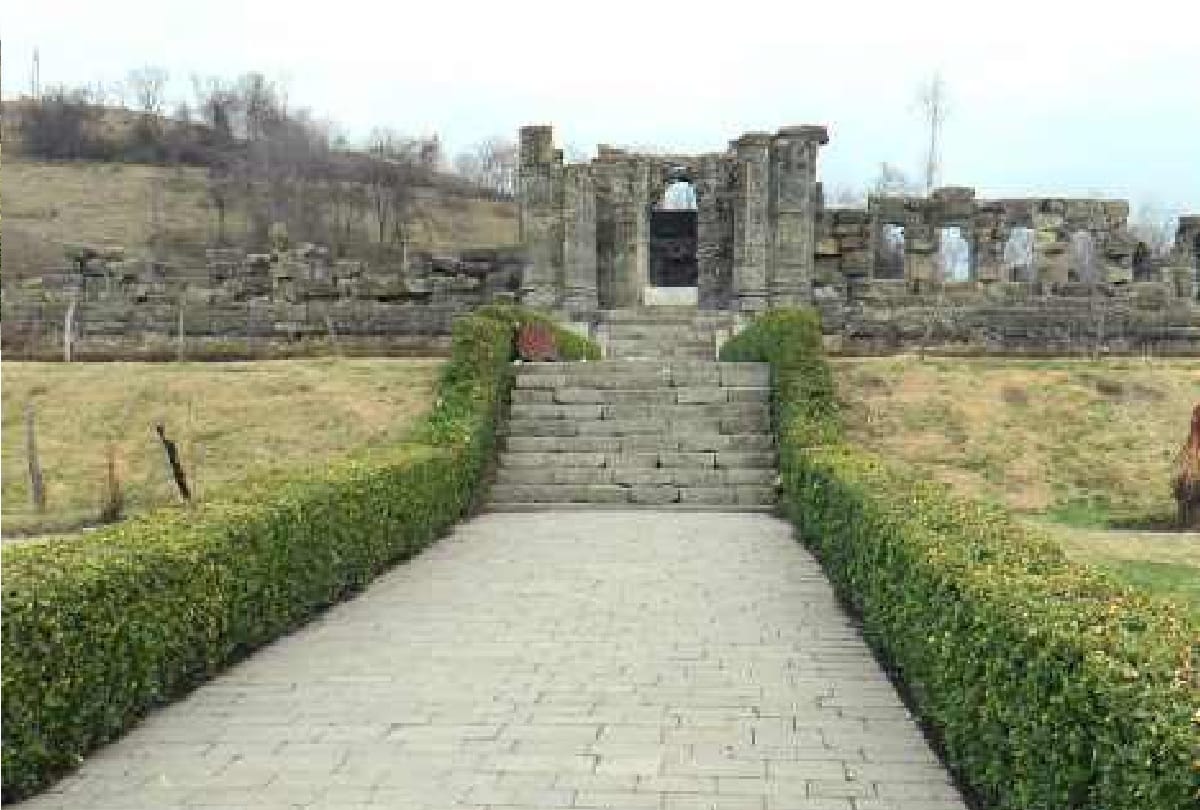 martand sun temple in Anantnag of South Kashmir