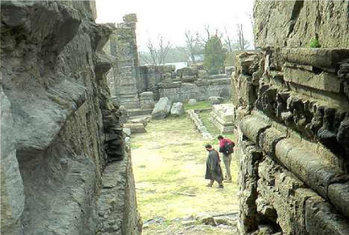 martand sun temple in Anantnag of South Kashmir