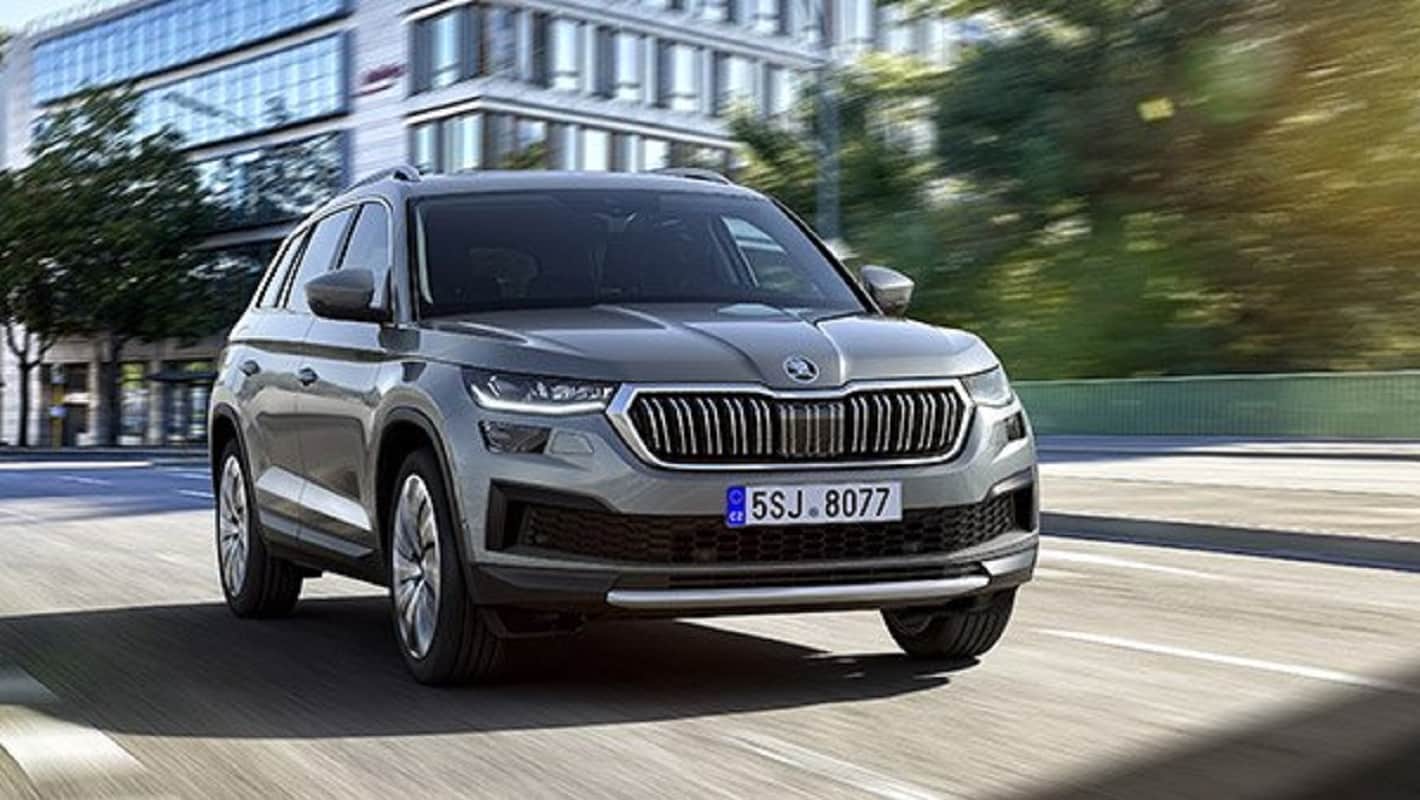 skoda kodiaq 2022 launch date in india know skoda kodiaq 2022 facelift interior features specifications