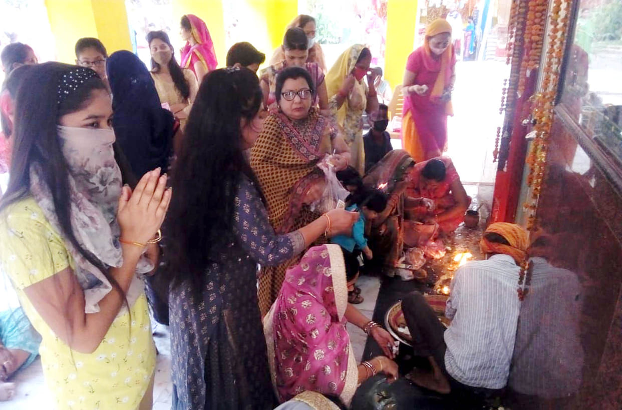 cultural,durga pooja,hamirpur news