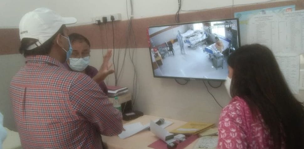 DM tests the arrangements of Kovid Hospital
