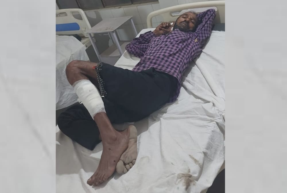 Police encounter in Bahraich with a goon.