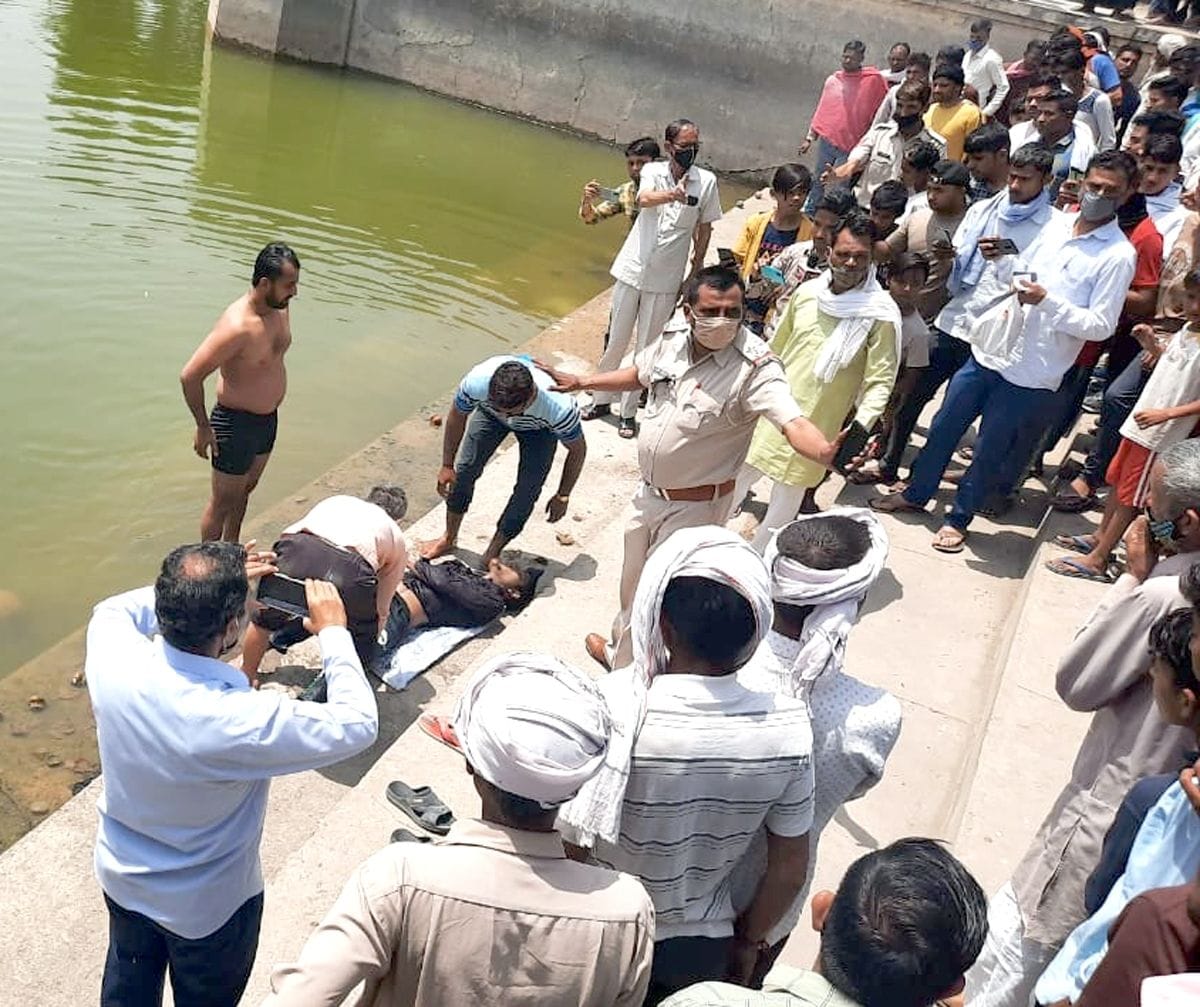 Youth dies due to drowning in Nagkshetra lake, family members fear of murder