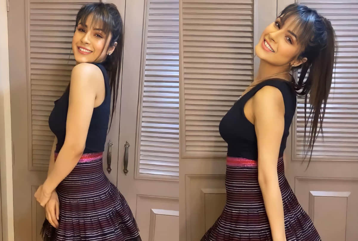 shehnaaz gill shows her toned legs in new barbie doll look see viral photos