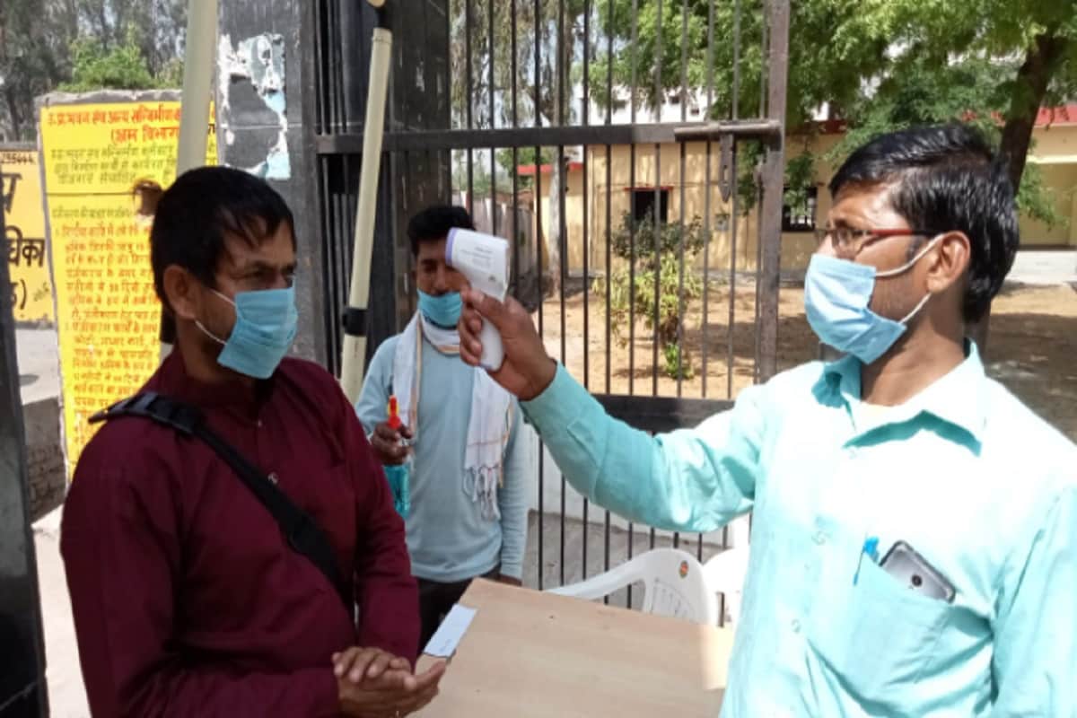 Panchayat Chunav 2021: Two candidates have been found to be Corona positive during enrollment in Meerut