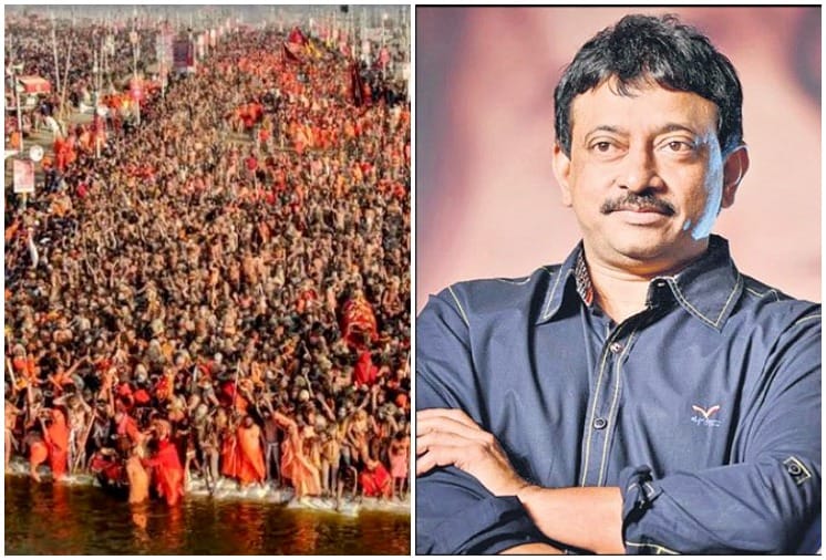 Filmaker Ram Gopal Varma got Angry Seeing Huge Crowd of Devotees in Kumbh Mela 2021