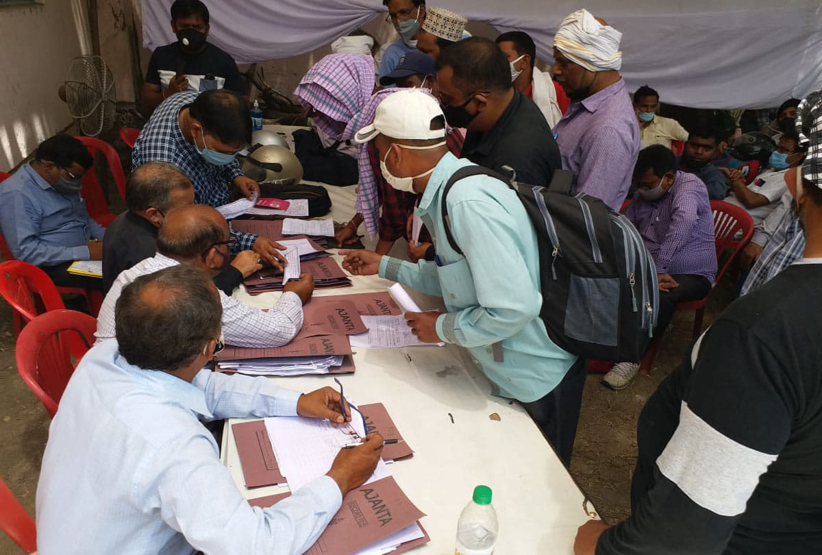 panchayat election 2021: Polling parties, coronavirus