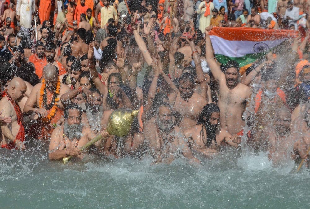 Haridwar Kumbh Mela 2021: More Than 91 Lakh Devotees Took Holy Dip into Ganga During One Month