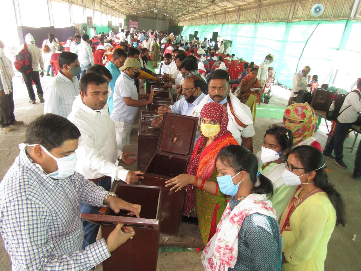 Notice to 118 personnel absent in election training