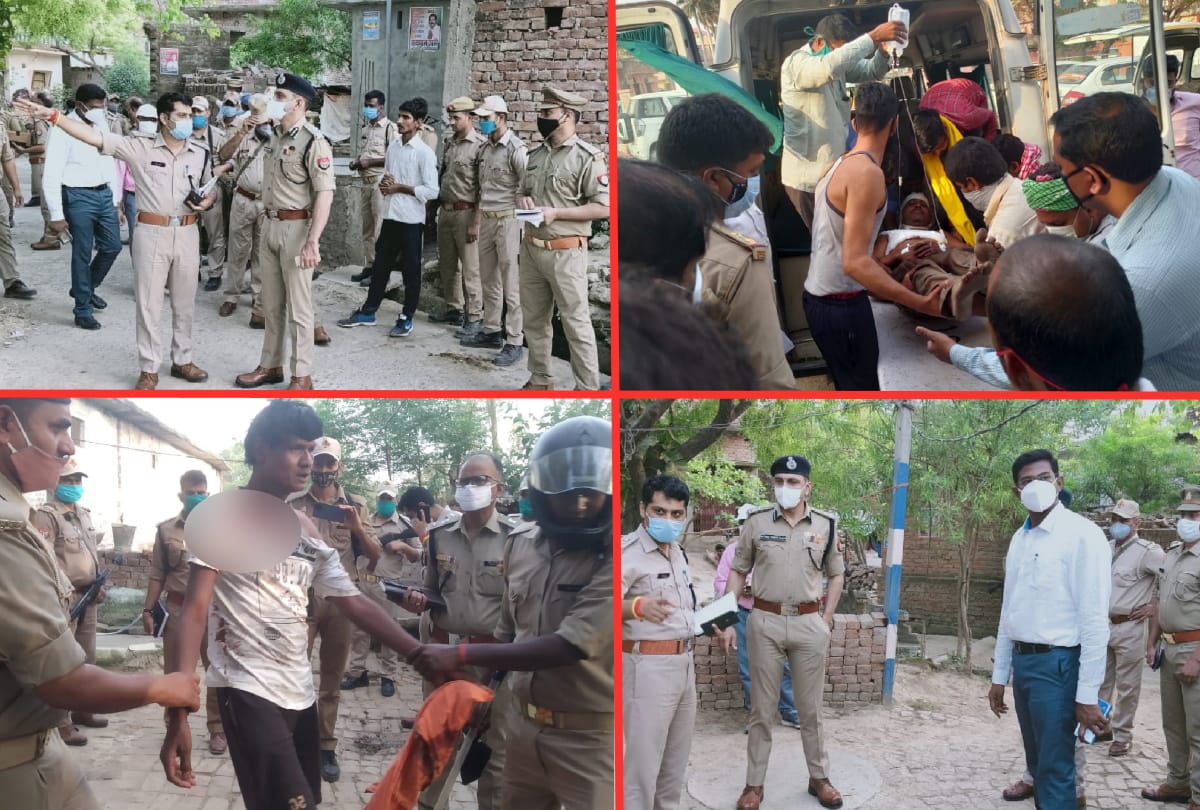 UP Panchayat Election dispute three people injured by miscreants firing in gorakhpur