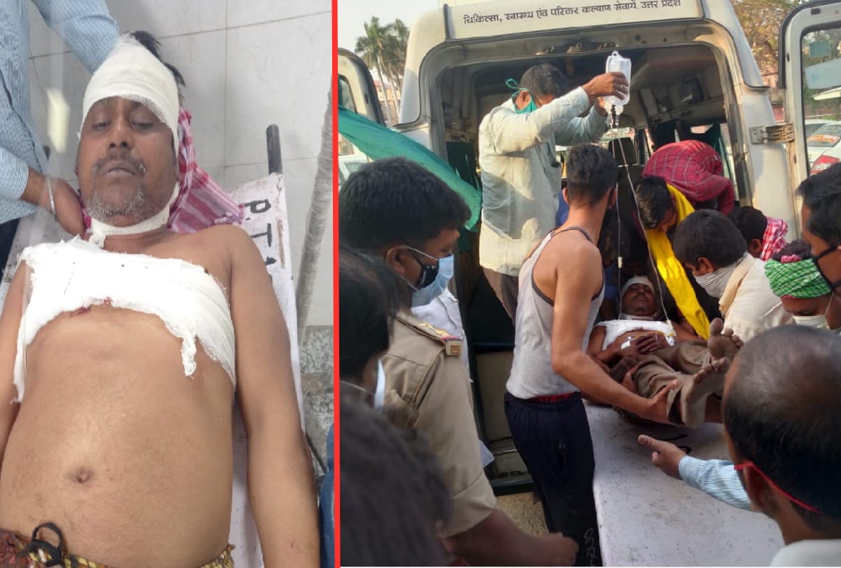 UP Panchayat Election dispute three people injured by miscreants firing in gorakhpur