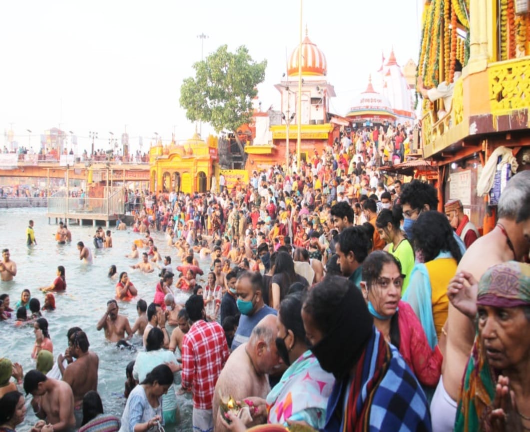 Kumbh Mela 2021: Third Shahi Snan Today in Haridwar watch photos