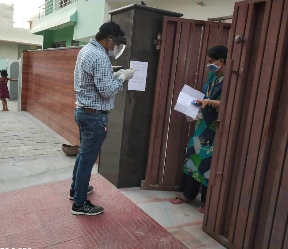 Due to shortage of staff, the health department is finding it difficult to reach the infected