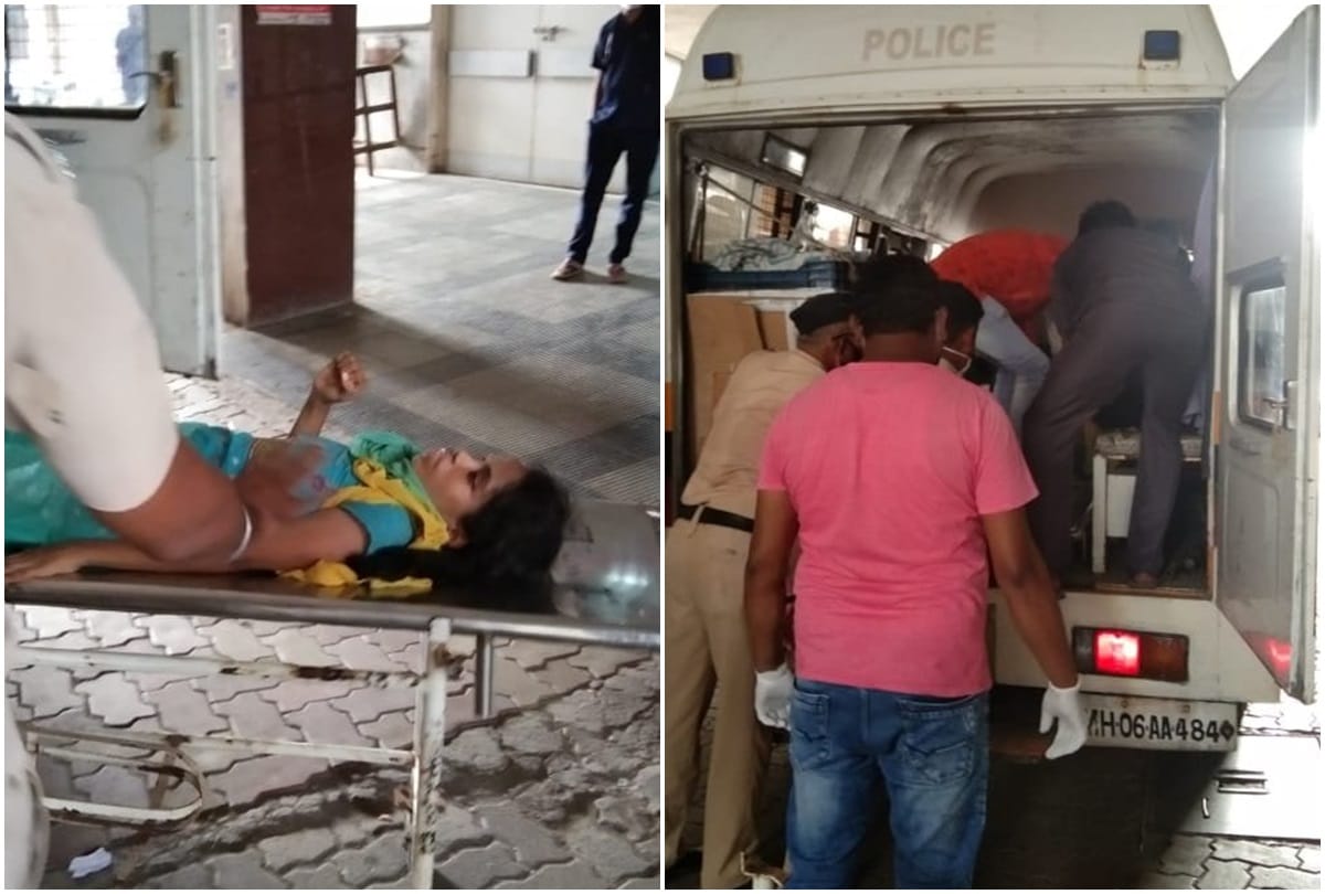 A woman gave birth to a baby in a Police van in Worli Woman and baby admitted at a hospital
