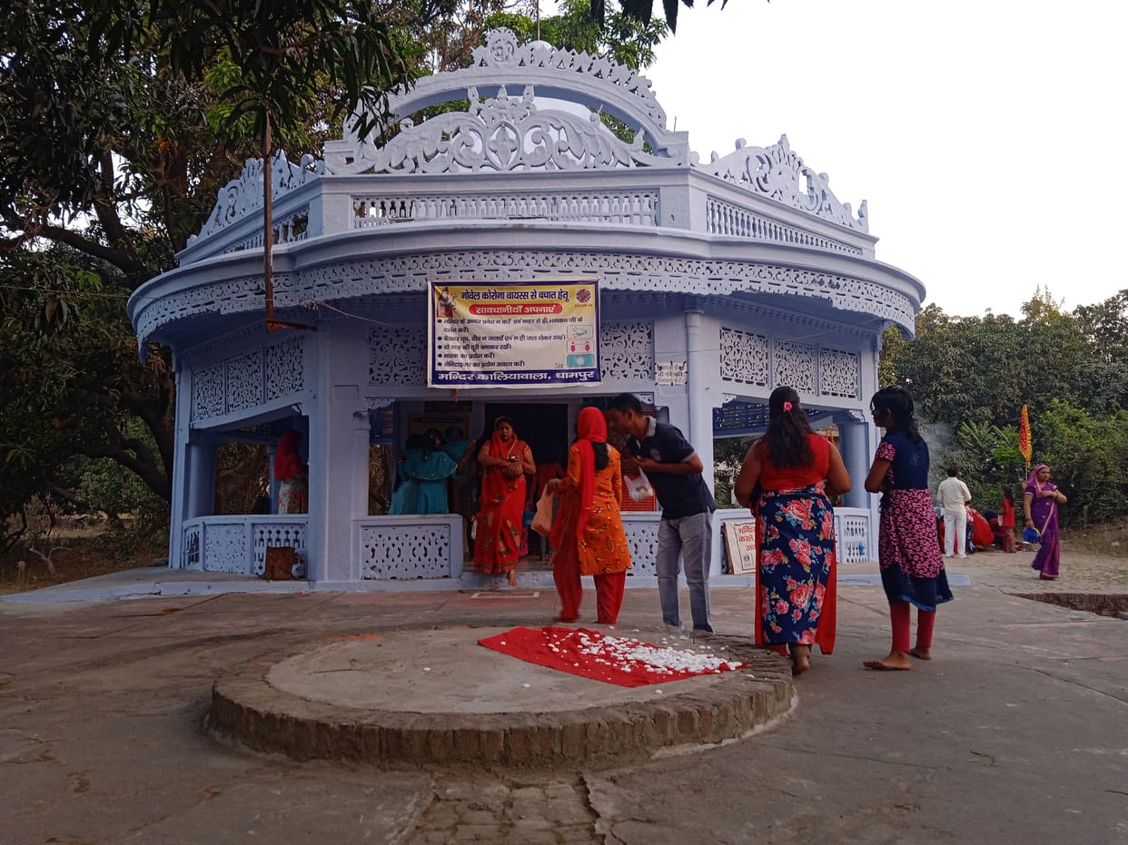 Kaliwala temple of Dhampur is the center of faith