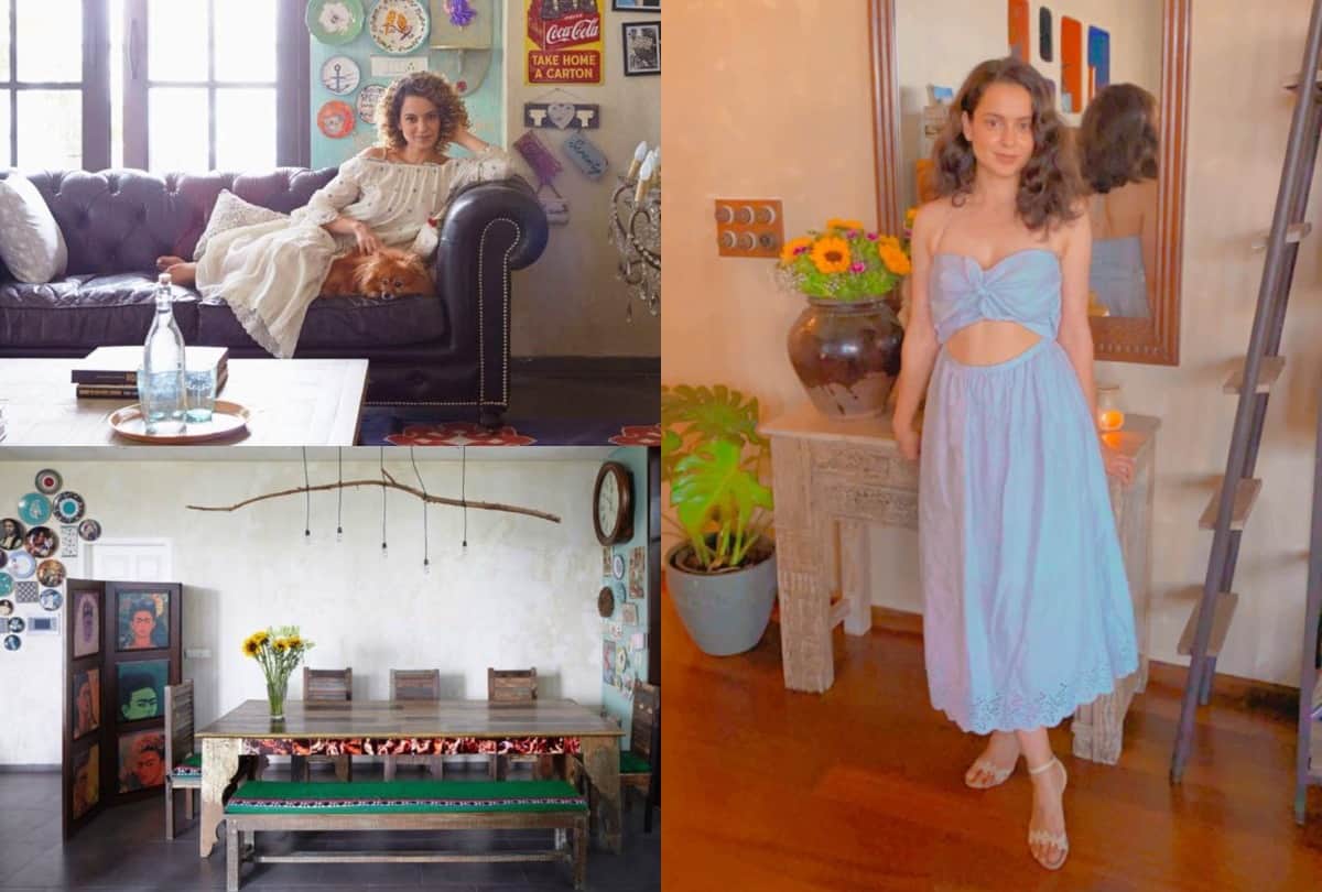 See Here The Pics Of Kangana Ranaut's Mumbai Home A Glimpse To Her Himachali Roots