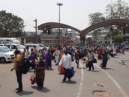 Four-hour block in Mathura platforms of some trains changed passengers became worried