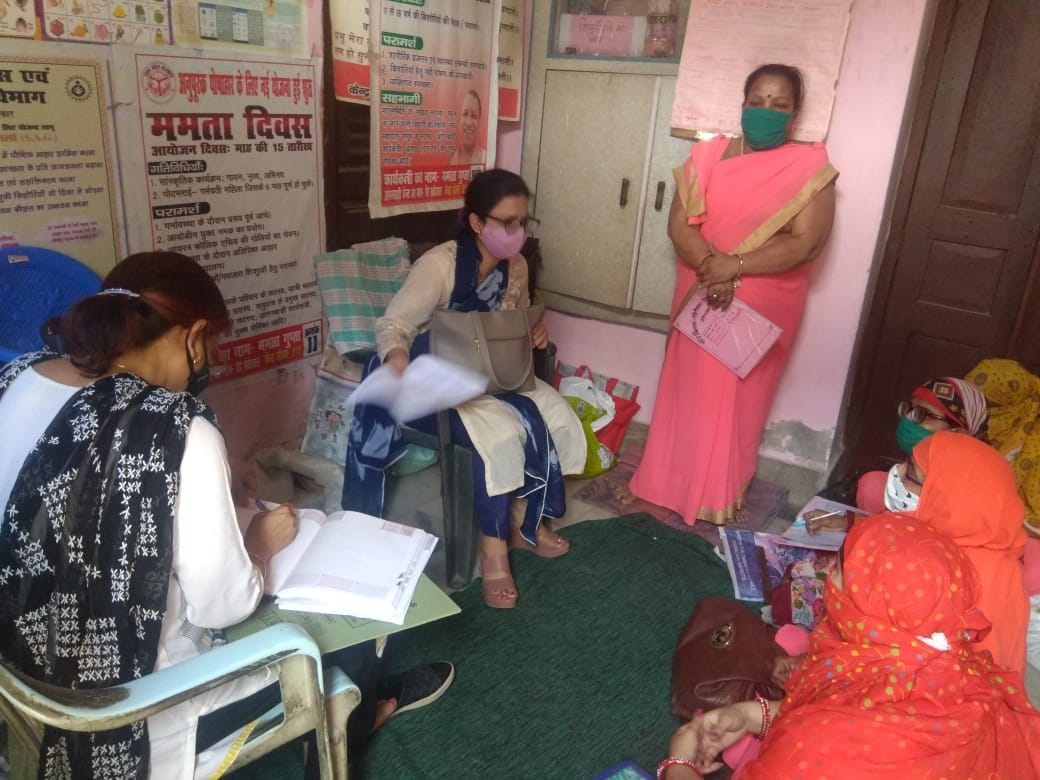 Records of nutritional distribution at Anganwadi centers are missing