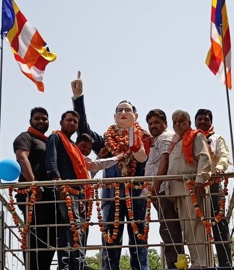 Hathras: Dr. Ambedkar's birth anniversary celebrated across the district