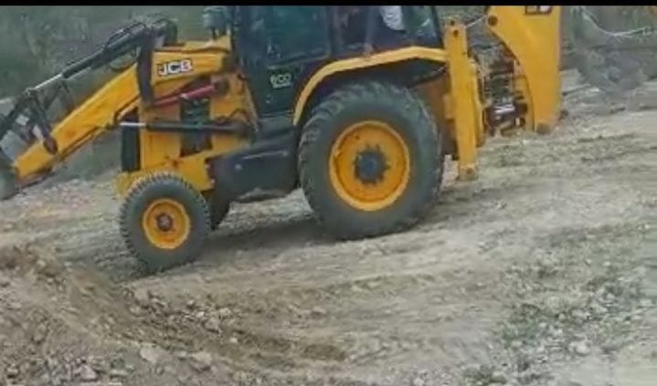 Bestowed; JCB put in the work of MNREGA