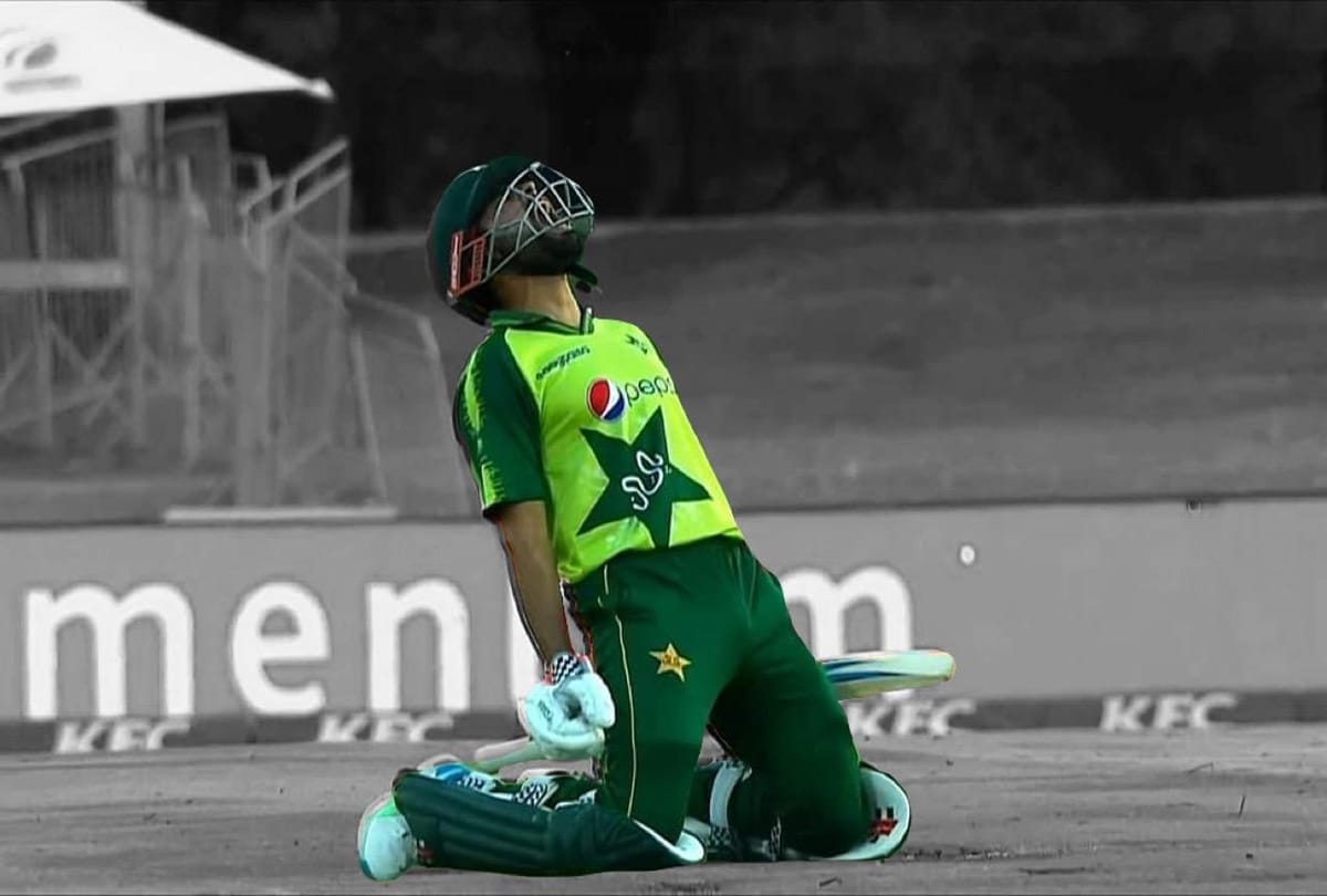 South Africa vs Pakistan Babar Azam maiden T20I ton record partnership and chase for Pakistan
