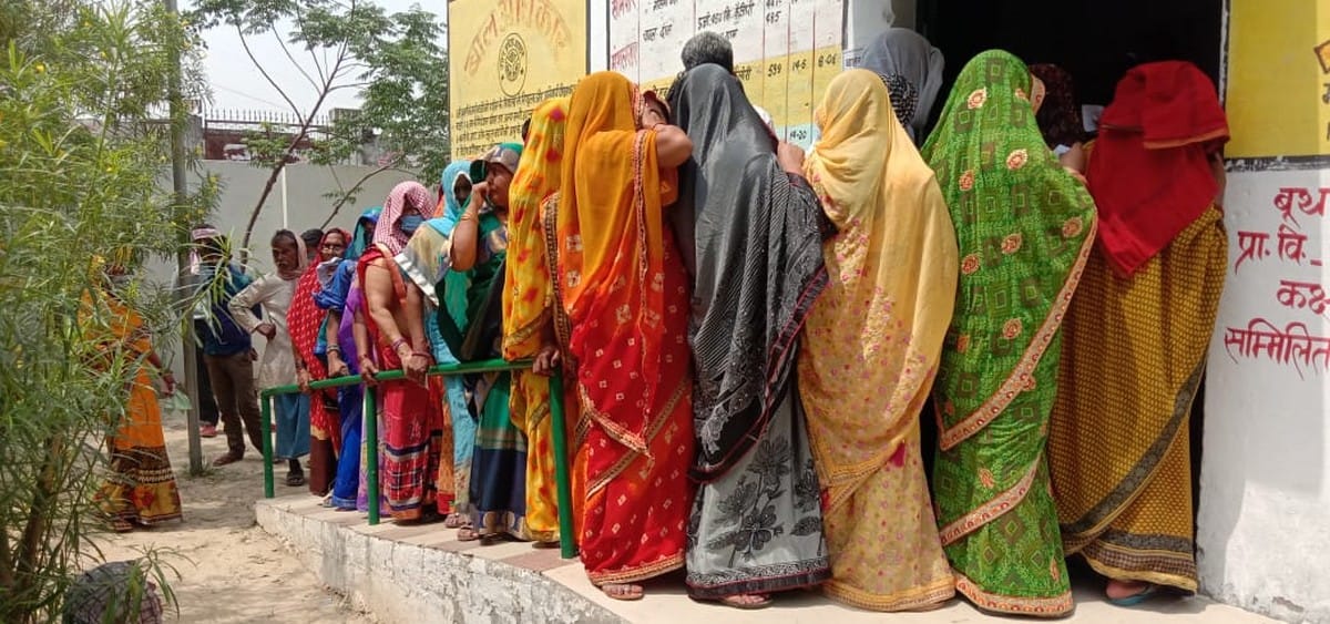 UP panchayat election 2021: first phase voting for panchayat chunav in bhadohi