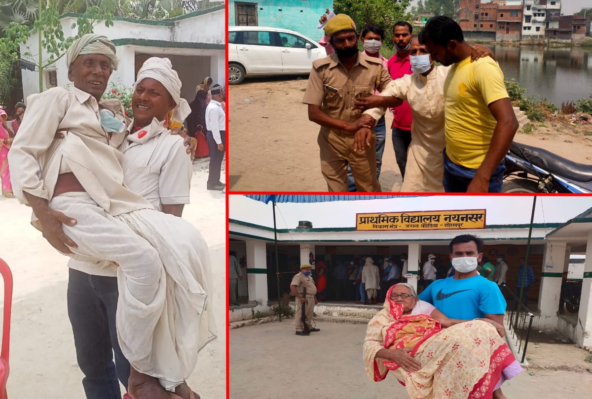 UP Panchayat Election 2021 latest gorakhpur chunav photos
