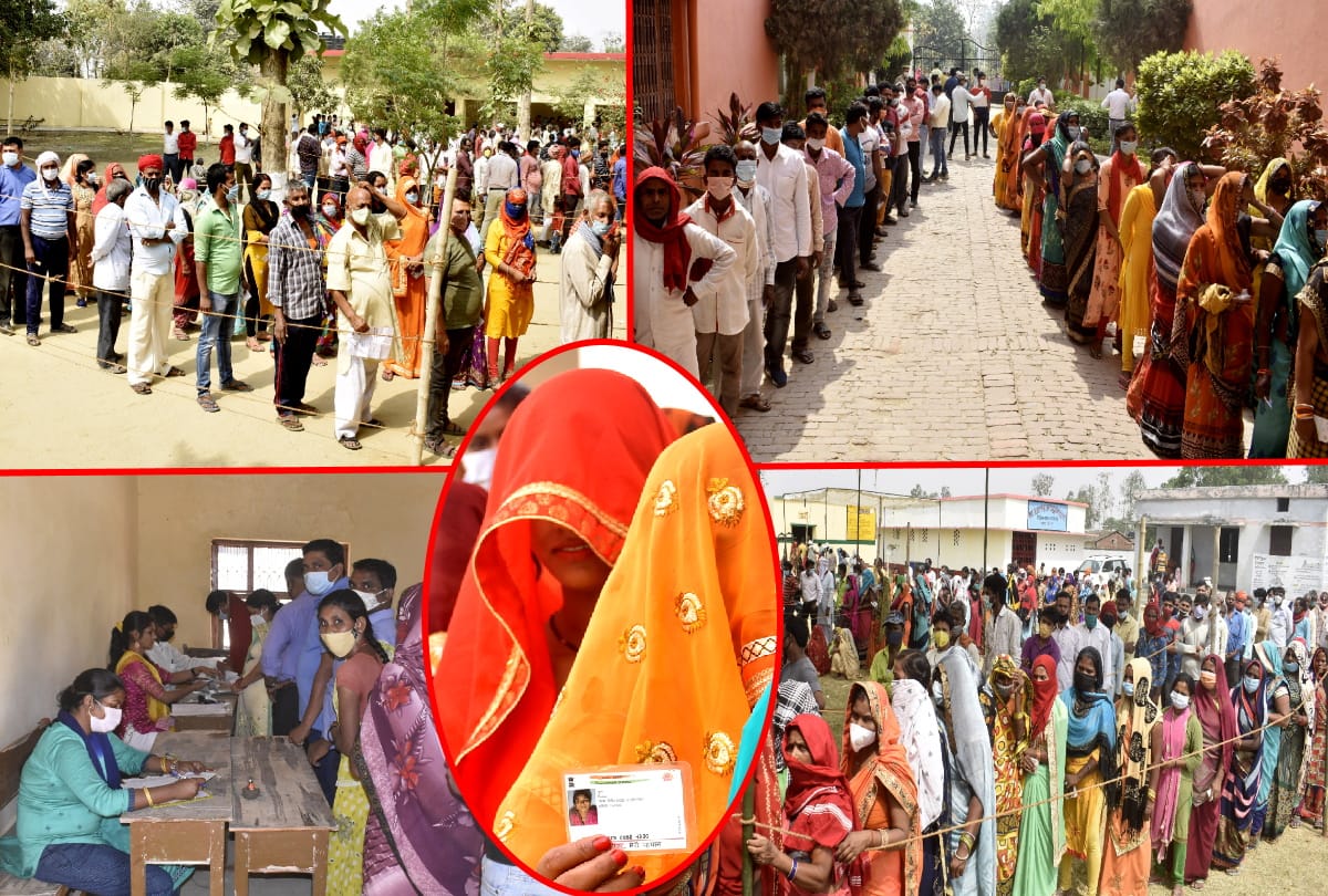 up panchayat chunav 2021 Young to elderly voters happy after voting