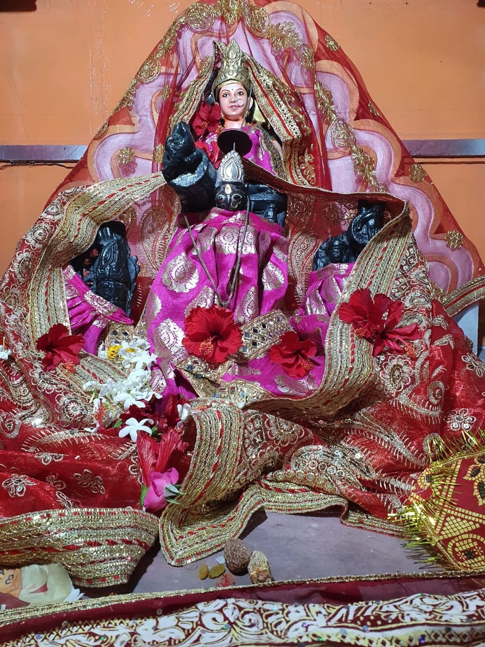 Worship of Mother Chandraghanta on third day