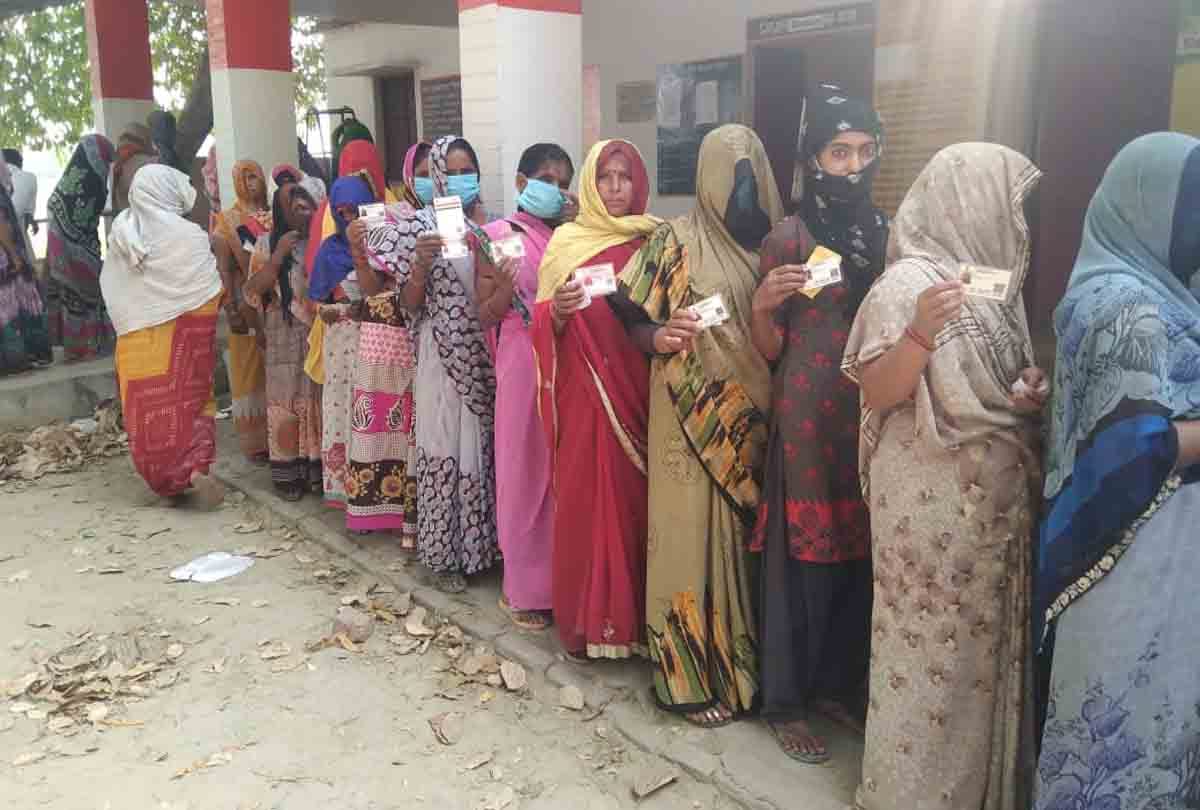 Panchayat elections: 59.63 percent polling in Kanpur