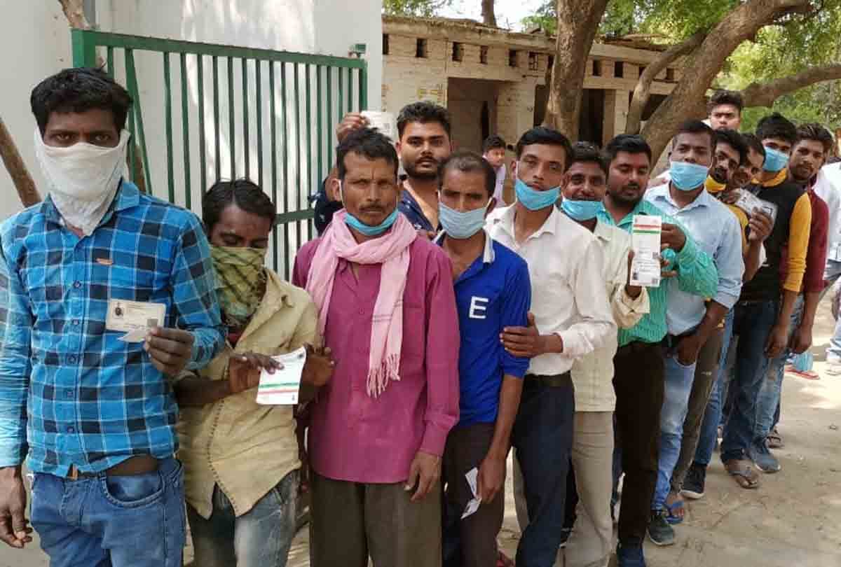 Panchayat elections: 59.63 percent polling in Kanpur