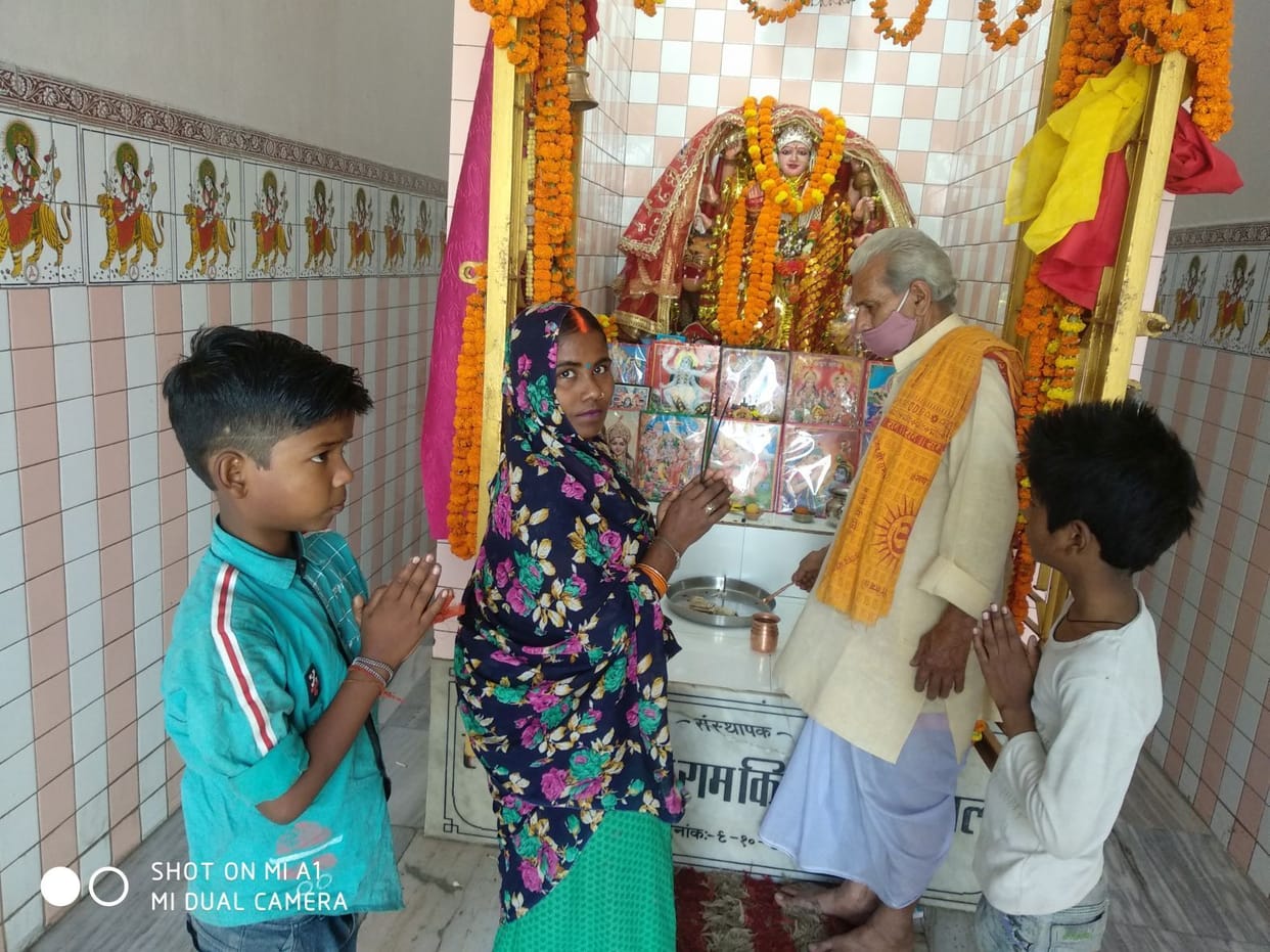 Prayers are sought after worshiping mother Kushmanda