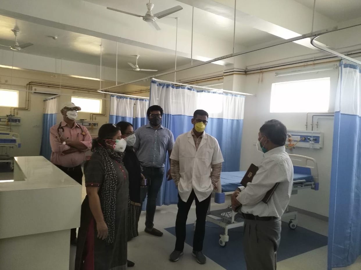 CMO Inspects Khatima Civil Hospital