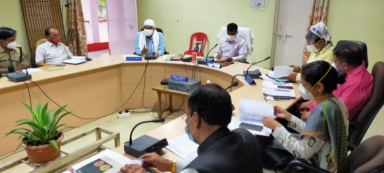 covid core meetind docter inpection